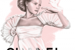 Chanel fashion Illustration